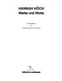 Cover for Werke und Worte