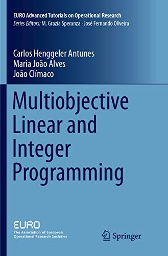 Cover for Multiobjective Linear and Integer Programming