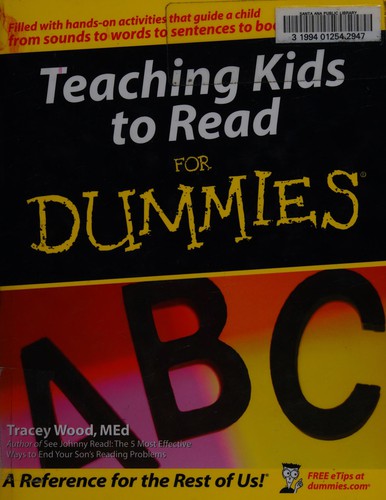 Cover for Teaching kids to read for dummies