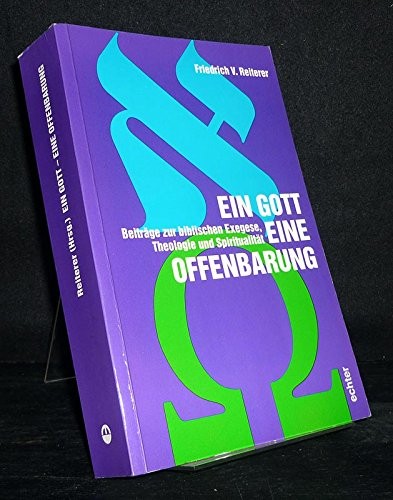 Cover for Ein Gott, eine Offenbarung