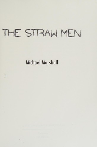 Cover for The straw men