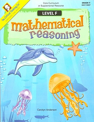 Cover for Mathematical Reasoning, Level F, Grade 5