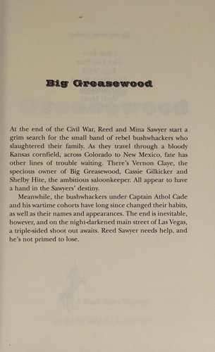 Cover for Big Greasewood