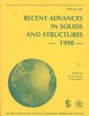 Cover for Recent advances in solids and structures--1998