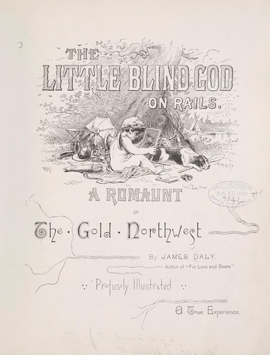 Cover for The little blind god on rails
