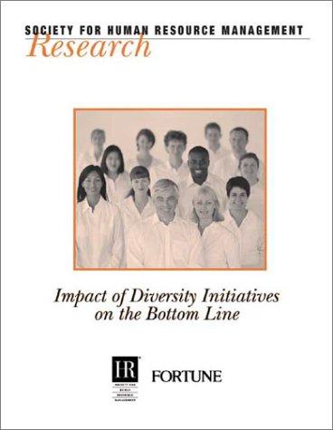 Cover for Impact of diversity initiatives on the bottom line