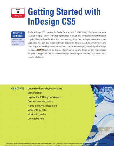 Cover for Adobe InDesign CS5 illustrated