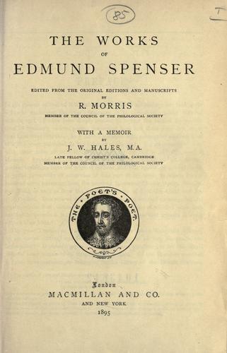 Cover for Complete works.