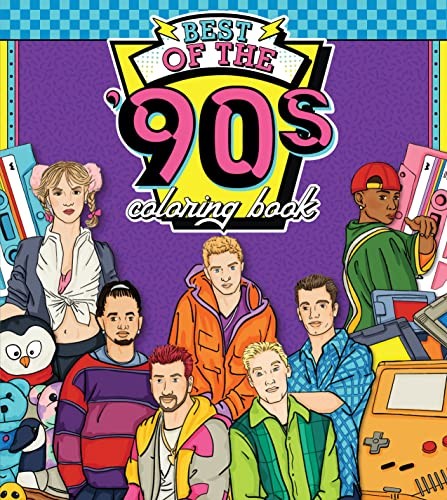 Cover for Best of the '90s Coloring Book