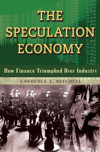 Cover for The speculation economy