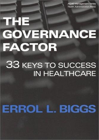 Cover for The Governance Factor