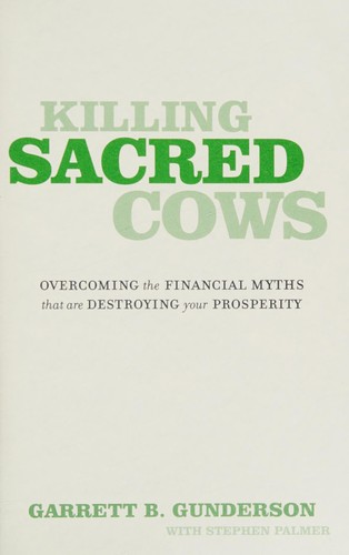 Cover for Killing sacred cows