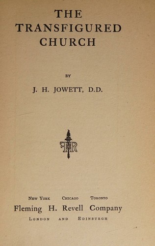 Cover for The Transfigured Church