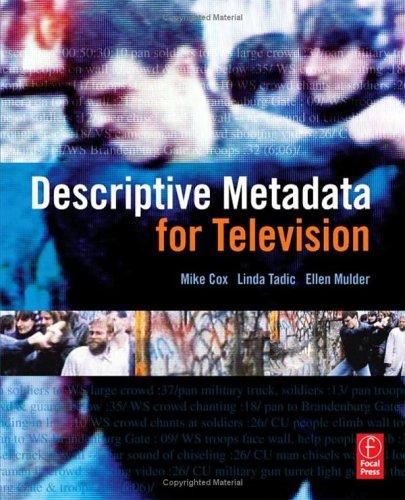 Cover for Descriptive Metadata for Television