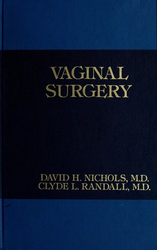 Cover for Vaginal surgery