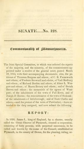 Cover for [Report]