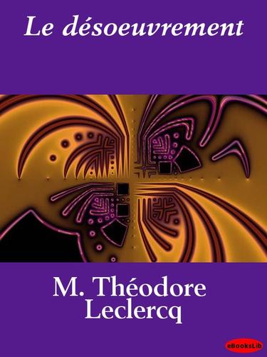 Cover for Le desoeuvrement