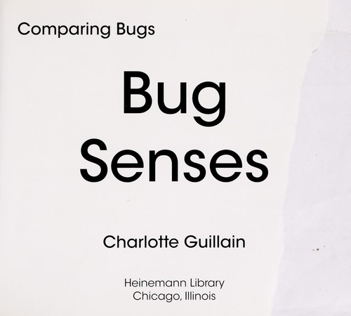 Cover for Bug senses