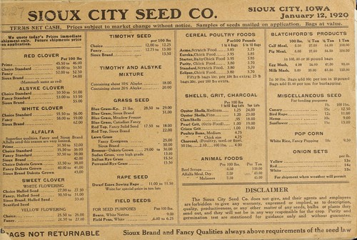 Cover for Buy Sioux City seeds