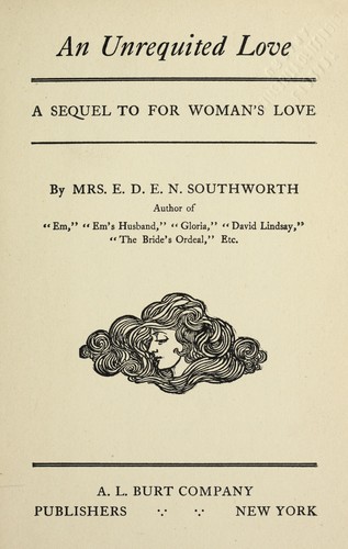 Cover for An unrequited love