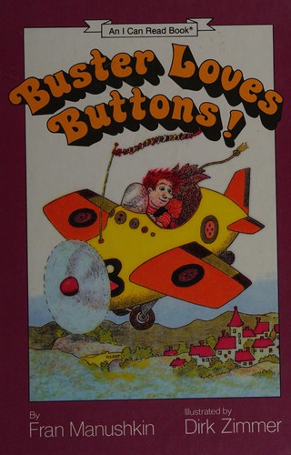Cover for Buster loves buttons!