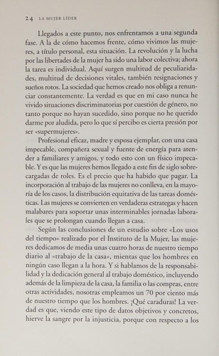 Cover for La mujer líder
