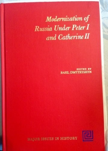 Cover for Modernization of Russia under Peter I and Catherine II.