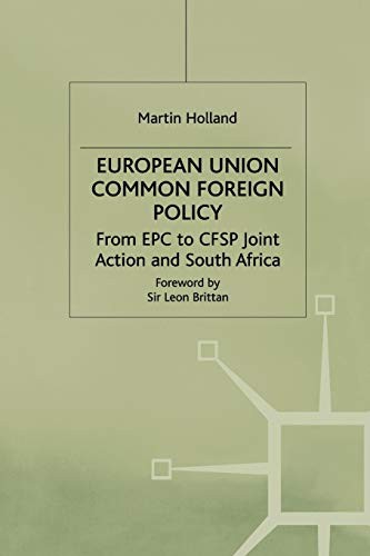Cover for European Union Common Foreign Policy