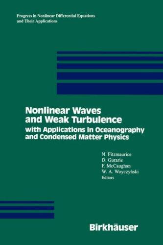 Cover for Nonlinear waves and weak turbulence with applications in oceanography and condensed matter physics
