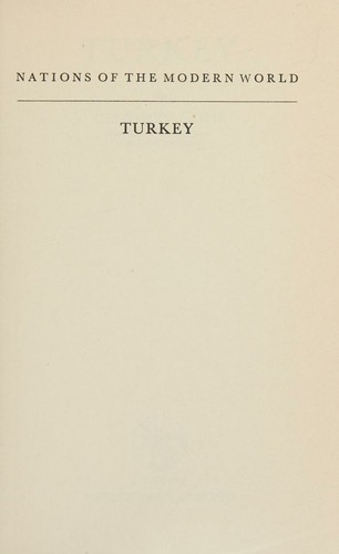 Cover for TURKEY.