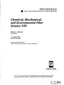 Cover for Chemical, biochemical, and environmental fiber sensors VIII