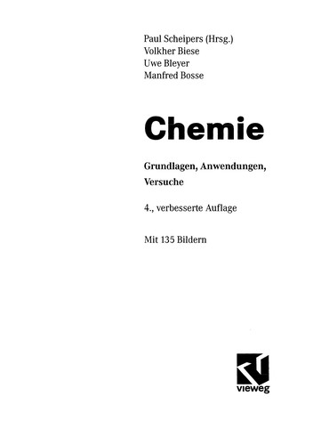Cover for Chemie