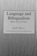 Cover for Language and bilingualism