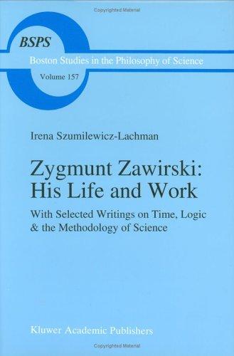Cover for Zygmunt Zawirski, his life and work