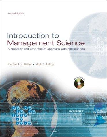 Cover for Introduction to Management Science