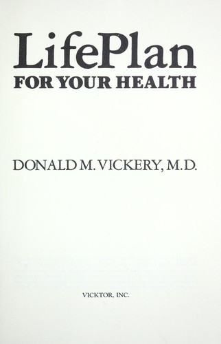 Cover for Lifeplan for your health