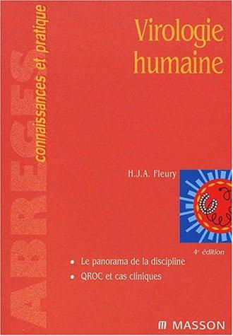 Cover for Virologie humaine , 4e édition