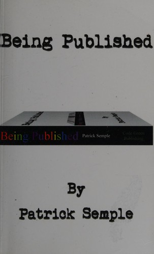 Cover for Being published