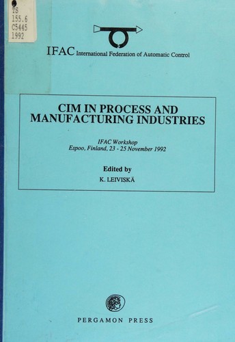 Cover for CIM in process and manufacturing industries