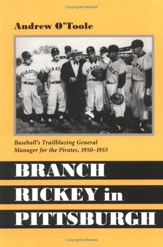 Cover for Branch Rickey in Pittsburgh