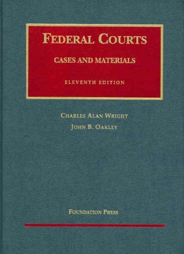 Cover for Federal courts