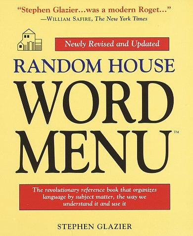 Cover for Random House word menu