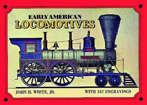 Cover for Early American locomotives, with 147 engravings.