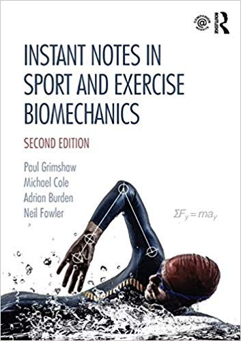 Cover for Instant notes in sport and exercise biomechanics