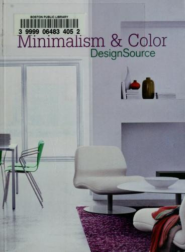 Cover for Minimalism & color designsource