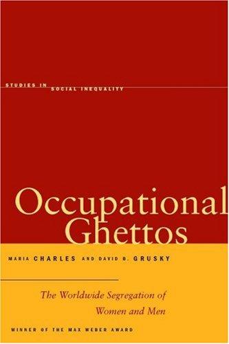 Cover for Occupational Ghettos