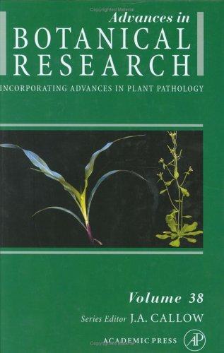 Cover for Advances in Botanical Research (Volume 38) (Advances in Botanical Research)