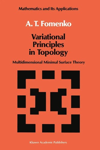 Cover for Variational Principles of Topology