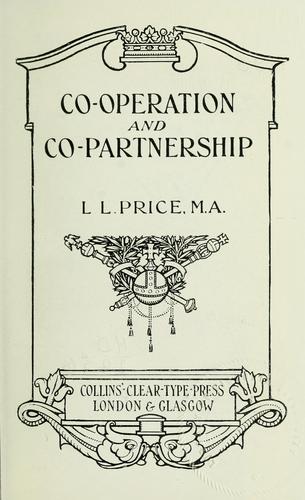 Cover for Co-operation and co-partnership