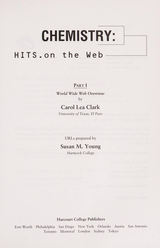 Cover for CHEMISTRY